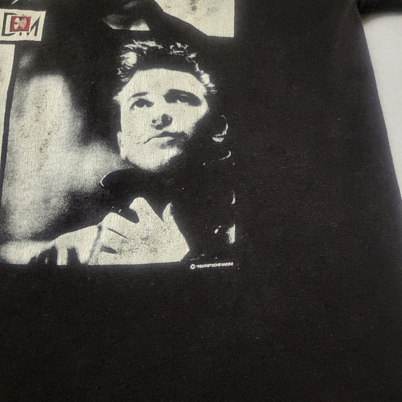 Vtg Depeche Mode T Shirt 1988 Music for the Masses Tour Tee Single Stitch USA XL - Picture 6 of 10